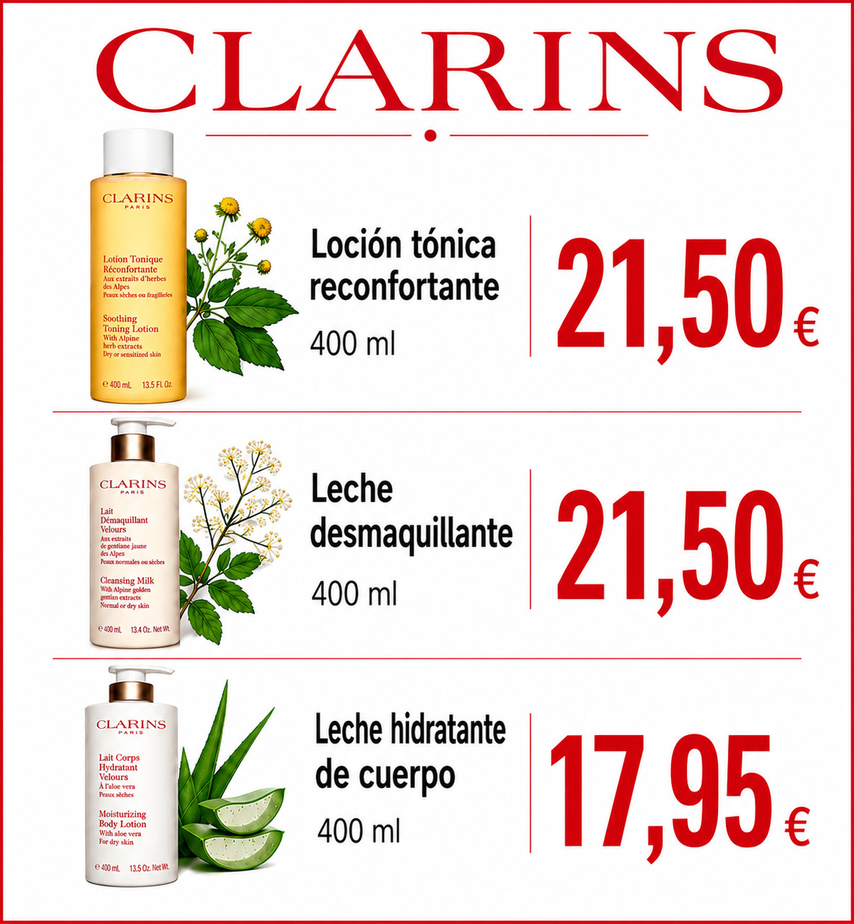 CLARINS TRATAMIENTO